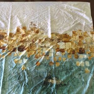 Printed tv dust cover for 54in tv.